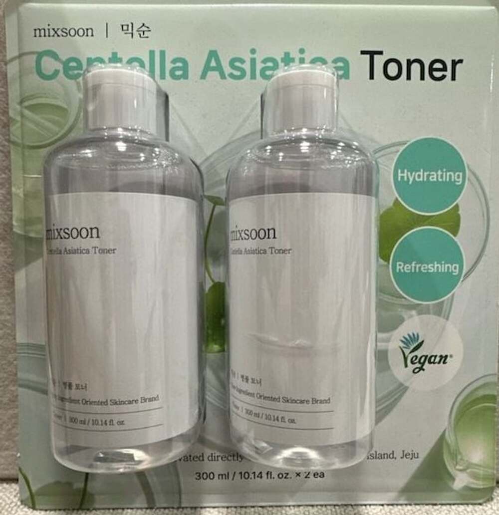 Mixsoon Centella Asiatica Toner 300ml 10.14 fl oz 2-Pack